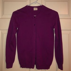 J Crew Girls cardigan sweater size 14